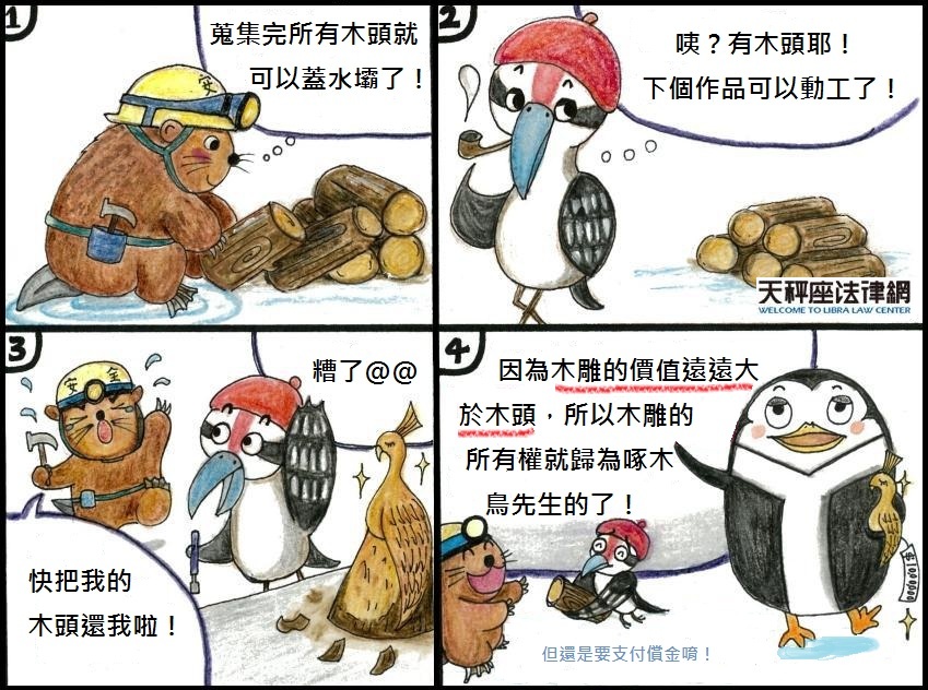藝術家想取得所有權，加工是個好點子