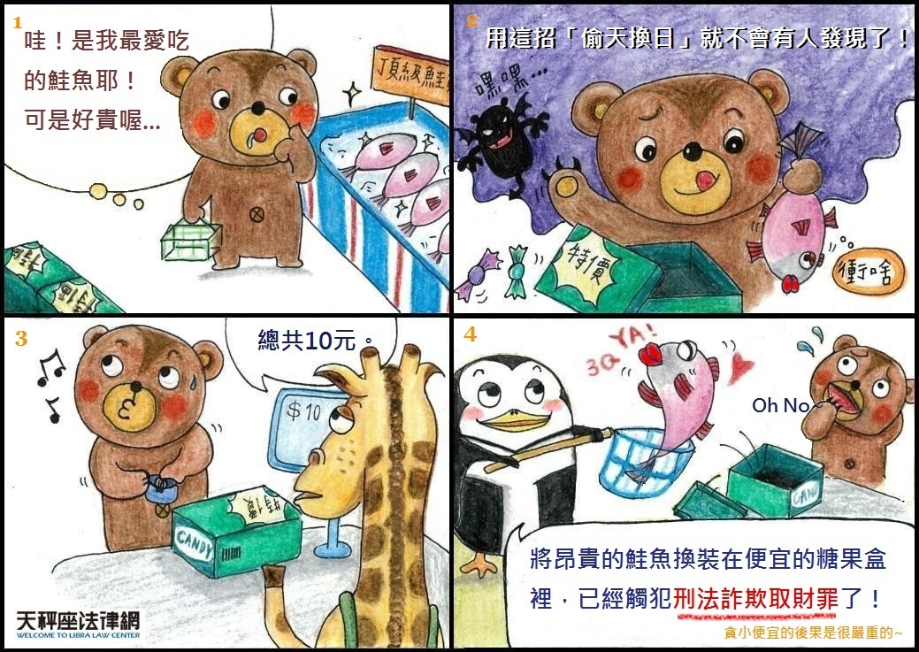 亂掉包商品，涉犯詐欺取財罪